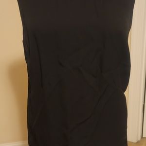 Neiman Marcus Helmut Lang Black Back Cutout Top